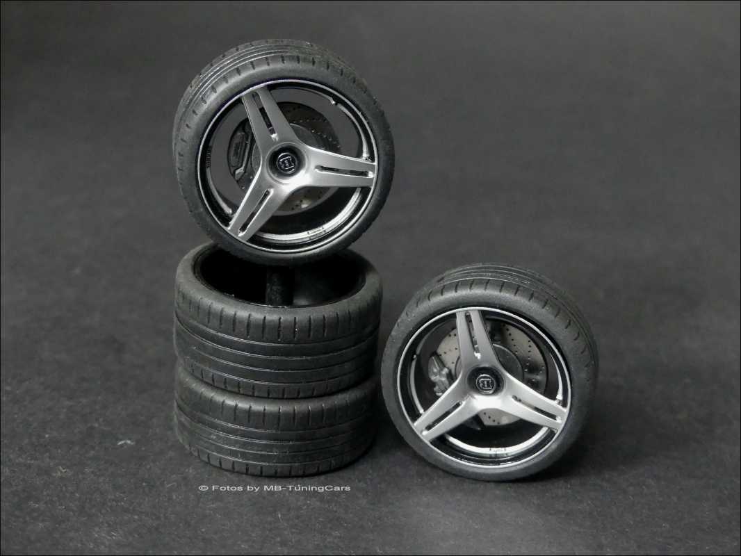 1:18 MB Brabus 750 Bodo.B. Edition Felgensatz
